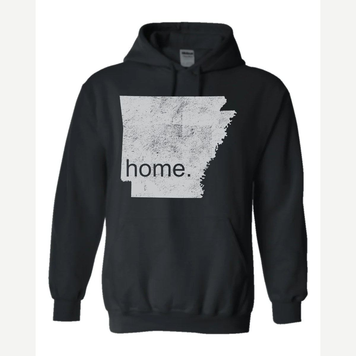 Arkansas is home. — Hoodie / Black