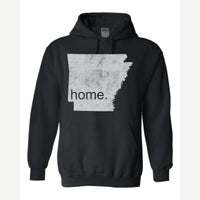 Arkansas is home. — Hoodie / Black