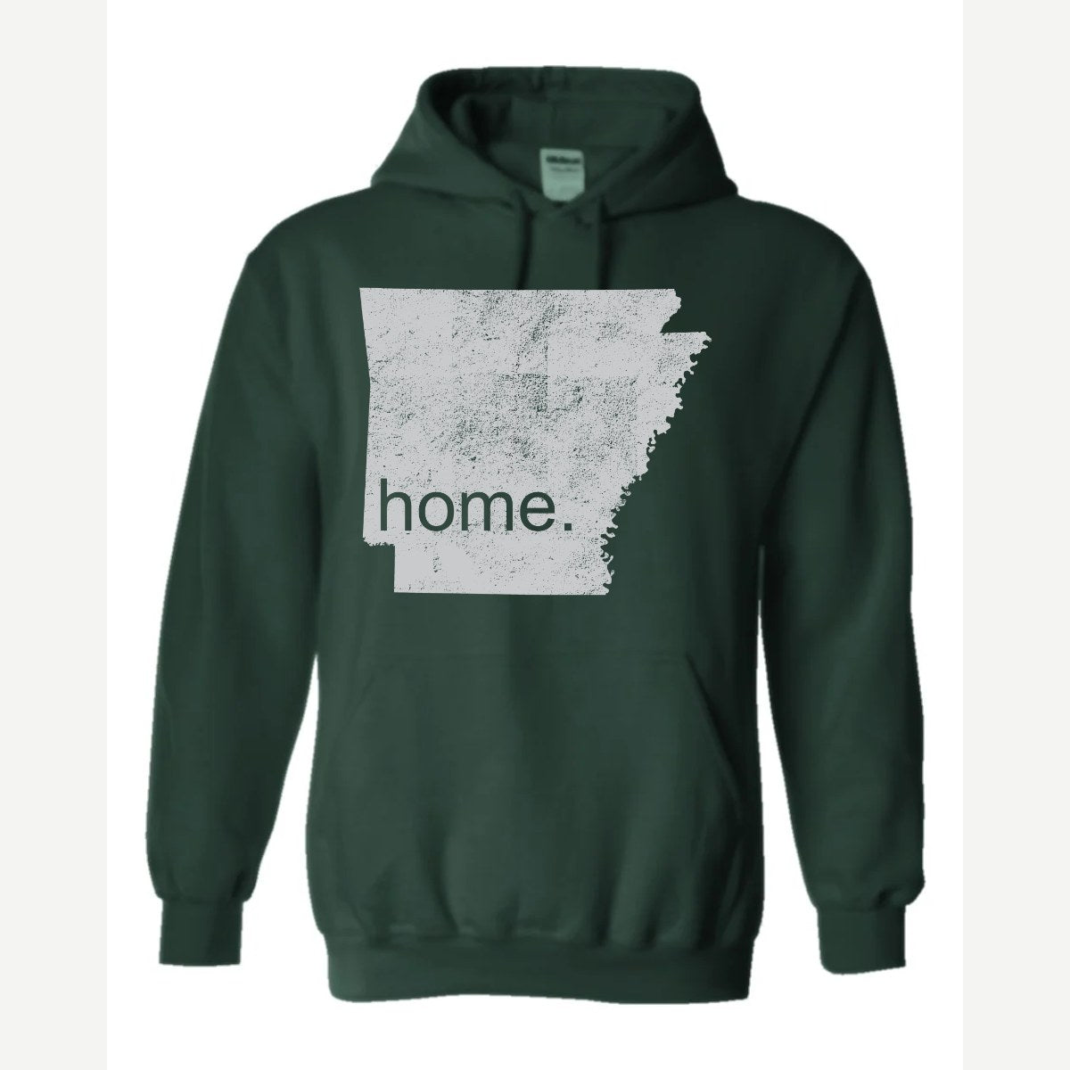 Arkansas is home. — Hoodie / Forest Green