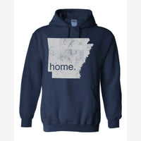 Arkansas is home. — Hoodie / Navy