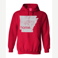 Arkansas is home. — Hoodie / Red