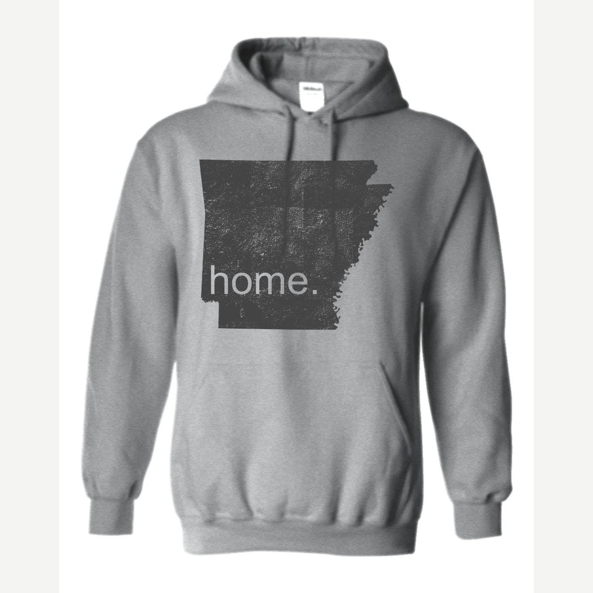 Arkansas is home. — Hoodie / Sport Grey
