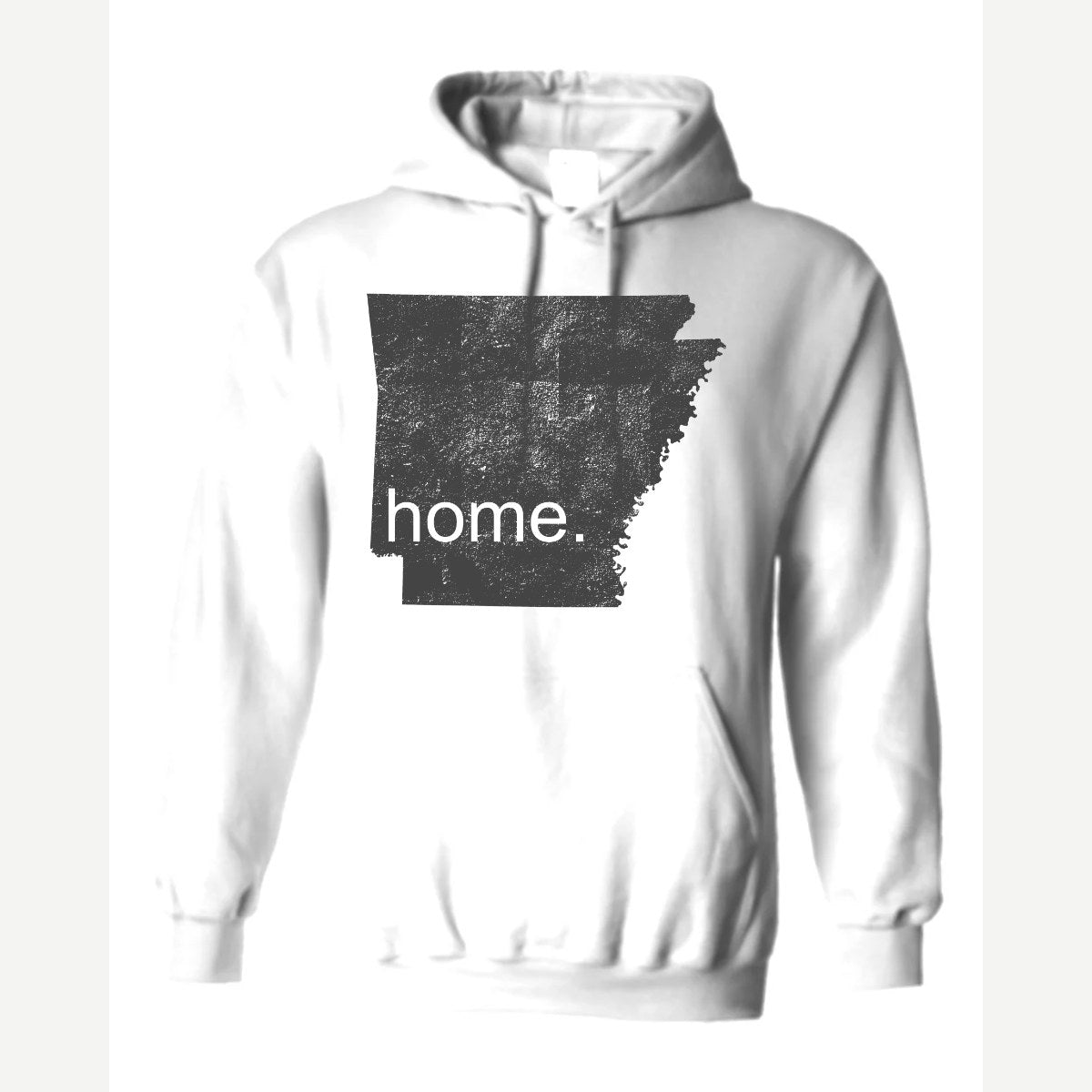 Arkansas is home. — Hoodie / White