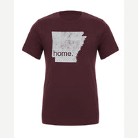 Arkansas is home. — Premium Tee / Maroon