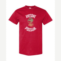 Awesome Possum — Classic Tee / Red