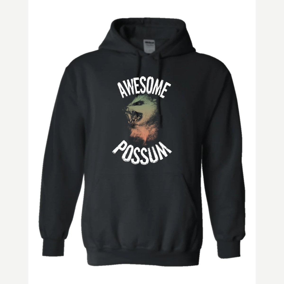 Awesome Possum — Hoodie / Black