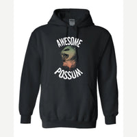 Awesome Possum — Hoodie / Black