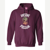 Awesome Possum — Hoodie / Maroon