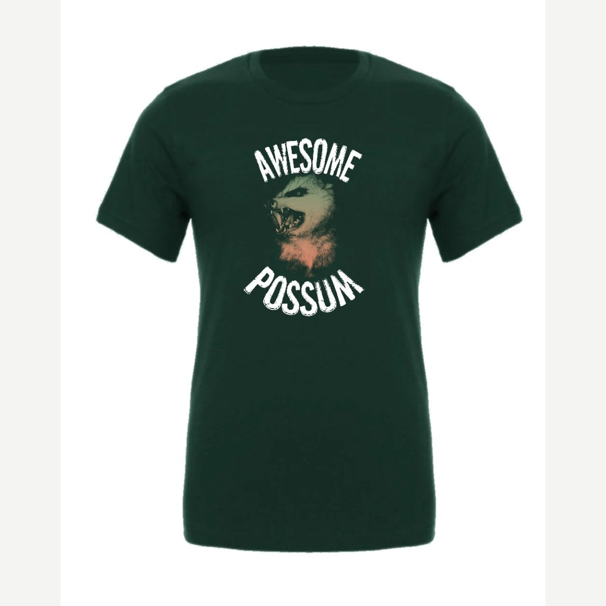 Awesome Possum — Premium Tee / Forest