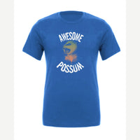 Awesome Possum — Premium Tee / True Royal