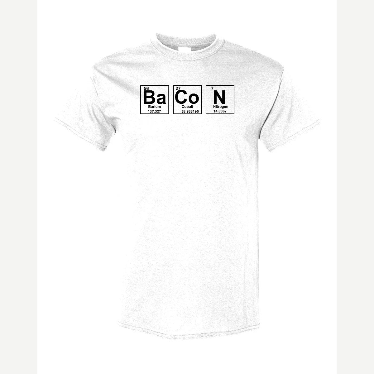 Bacon Element — Classic Tee / White