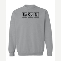 Bacon Element — Crewneck Sweatshirt / Sport Grey