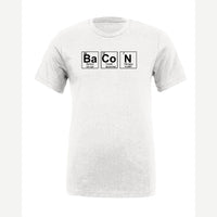 Bacon Element — Premium Tee / White