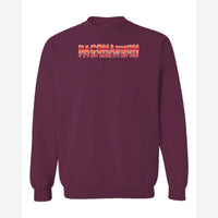 Baconarion — Crewneck Sweatshirt / Maroon