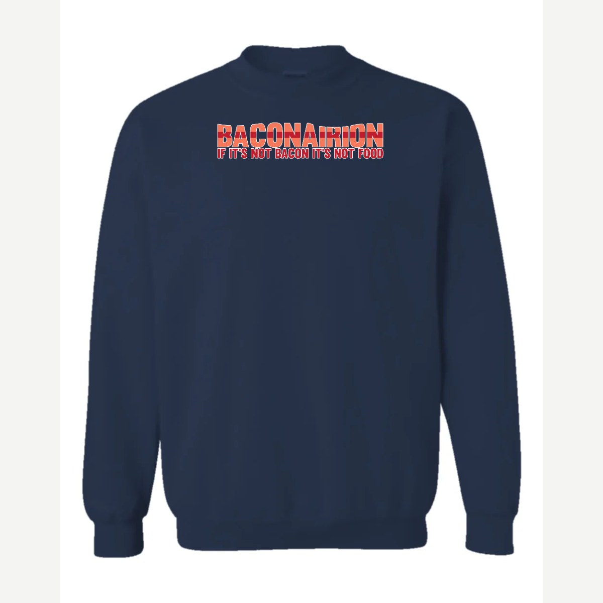 Baconarion — Crewneck Sweatshirt / Navy