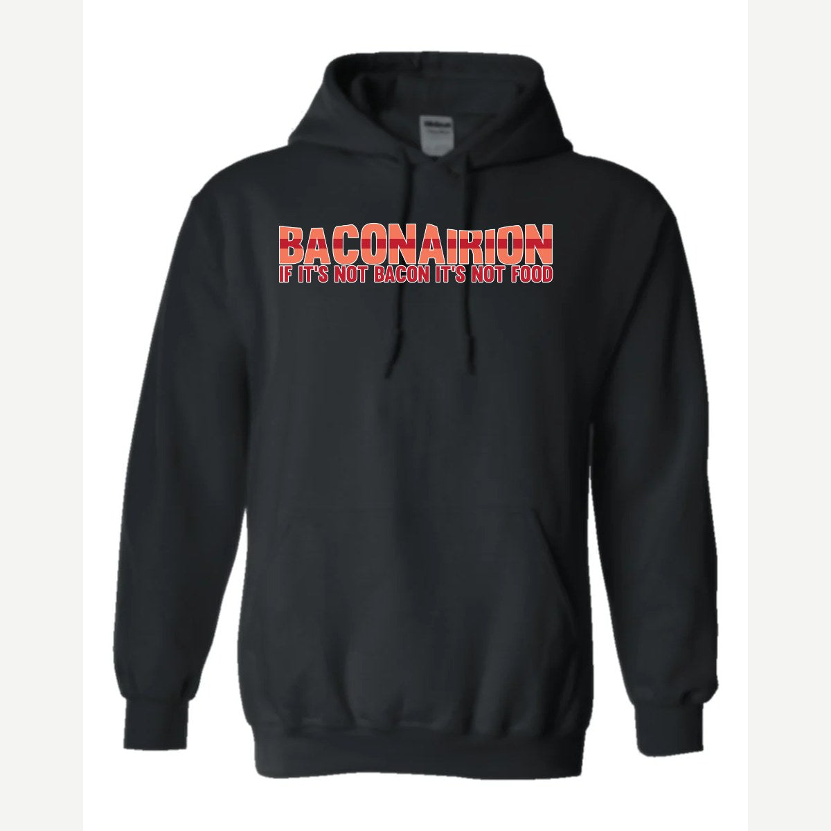 Baconarion — Hoodie / Black