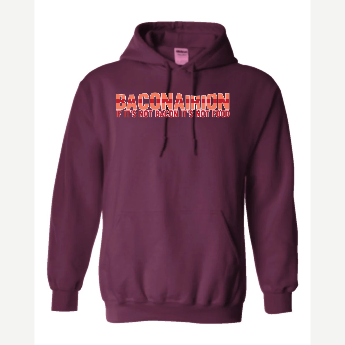 Baconarion — Hoodie / Maroon