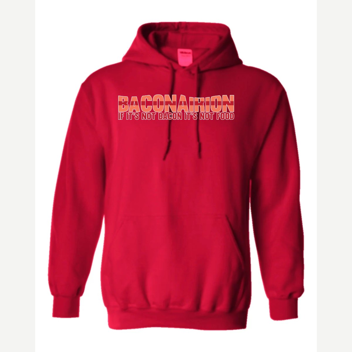 Baconarion — Hoodie / Red