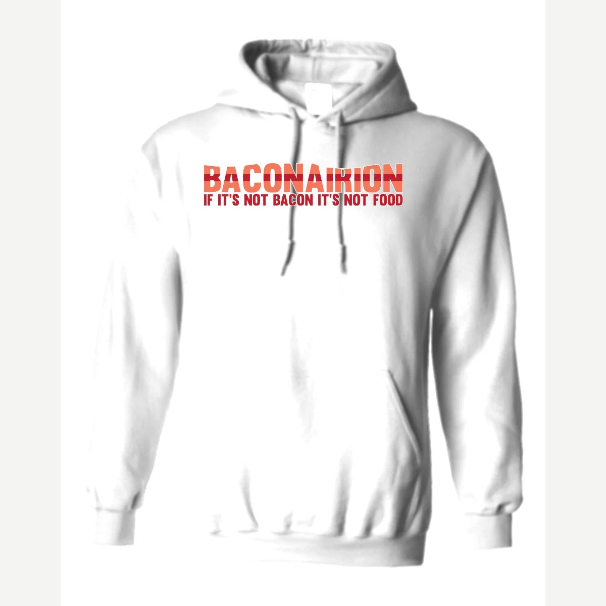 Baconarion — Hoodie / White