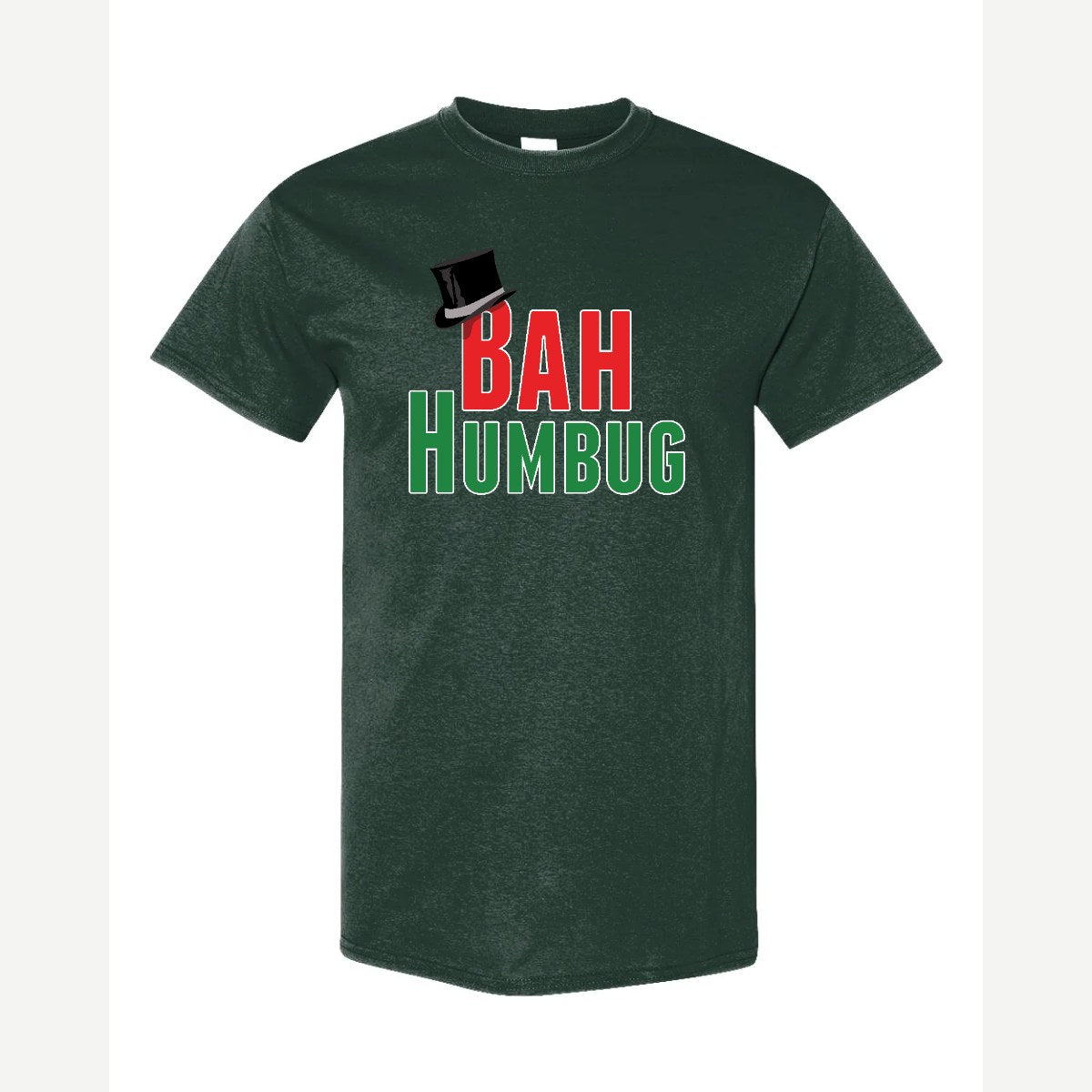 Bah Humbug — Classic Tee / Forest Green