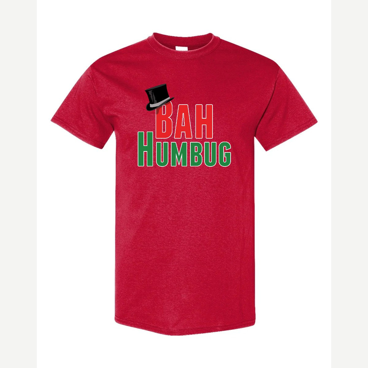 Bah Humbug — Classic Tee / Red