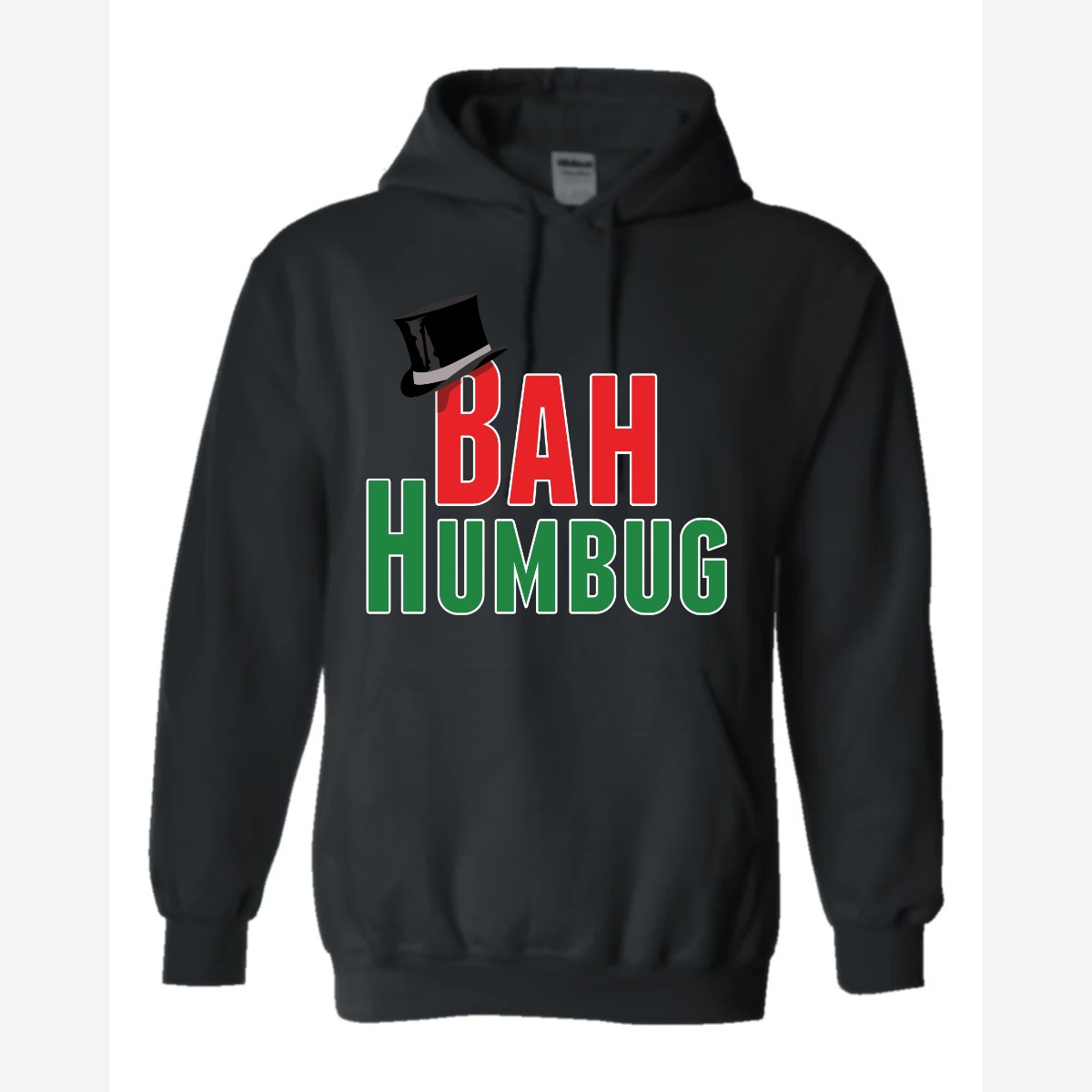 Bah Humbug — Hoodie / Black