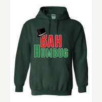 Bah Humbug — Hoodie / Forest Green
