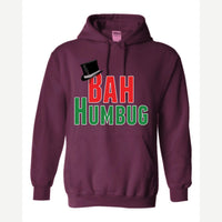 Bah Humbug — Hoodie / Maroon