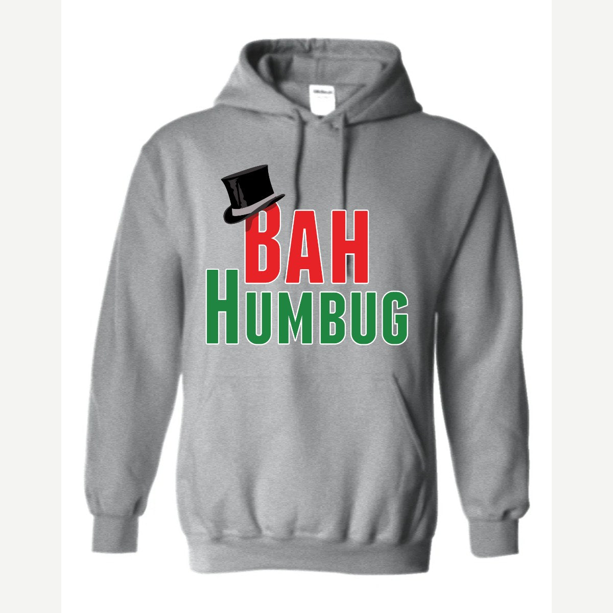 Bah Humbug — Hoodie / Sport Grey