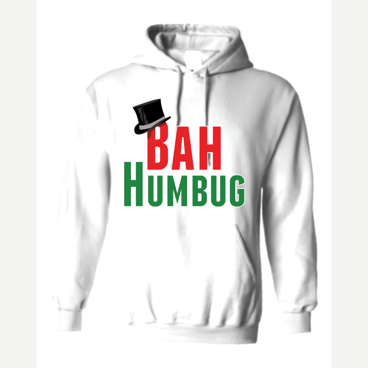 Bah Humbug — Hoodie / White