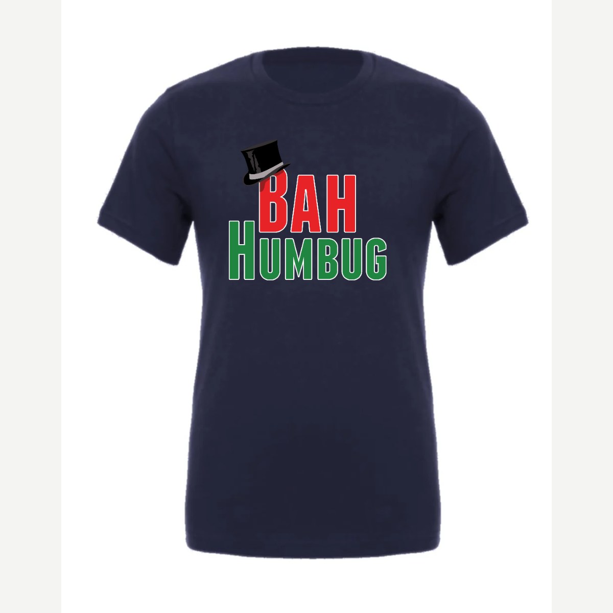 Bah Humbug — Premium Tee / Navy