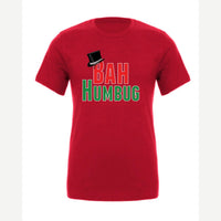 Bah Humbug — Premium Tee / Red