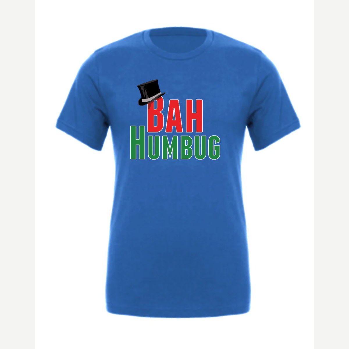 Bah Humbug — Premium Tee / True Royal
