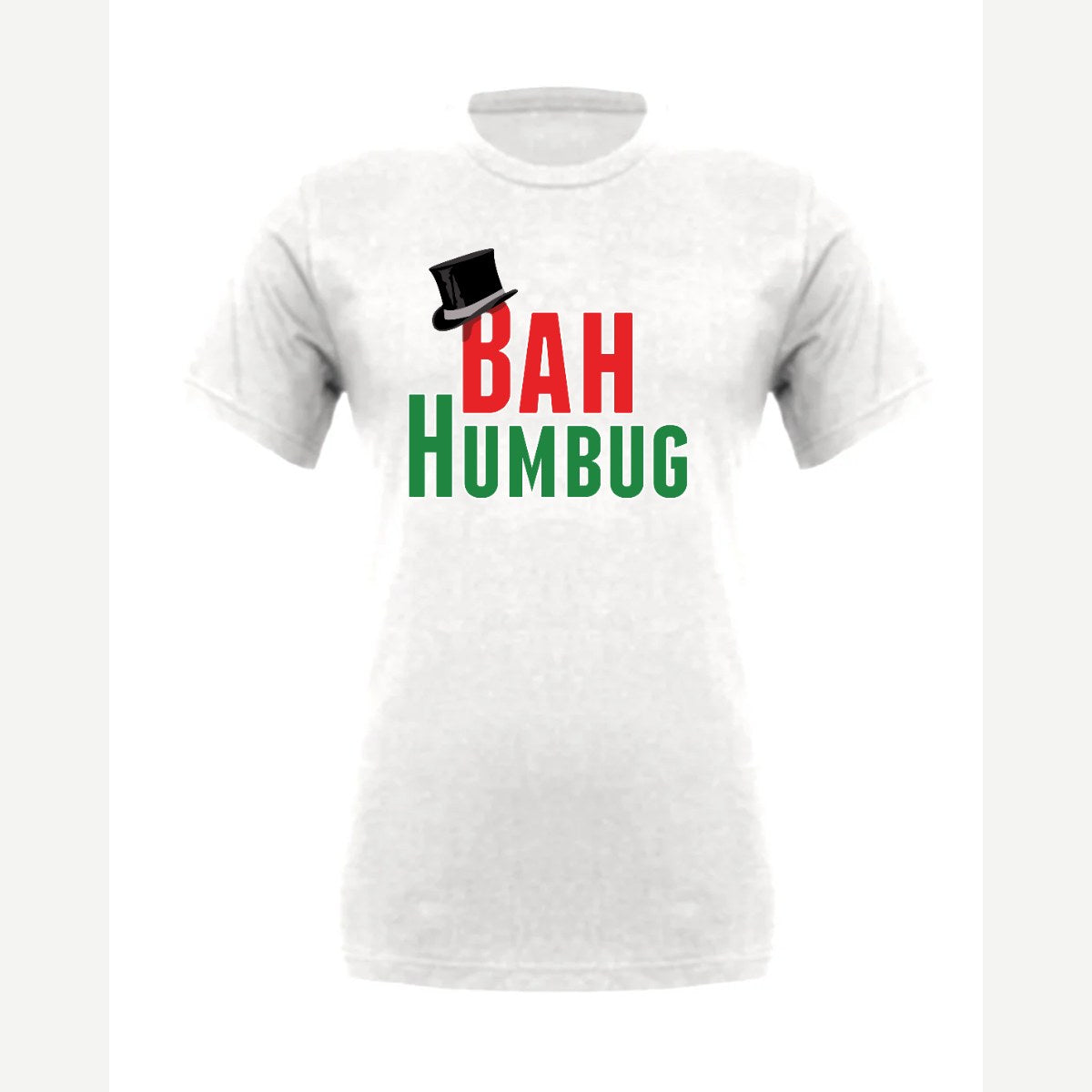 Bah Humbug — Premium Tee / White