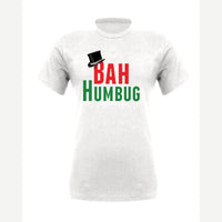 Bah Humbug — Premium Tee / White