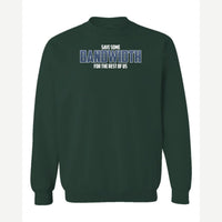 Bandwidth — Crewneck Sweatshirt / Forest Green