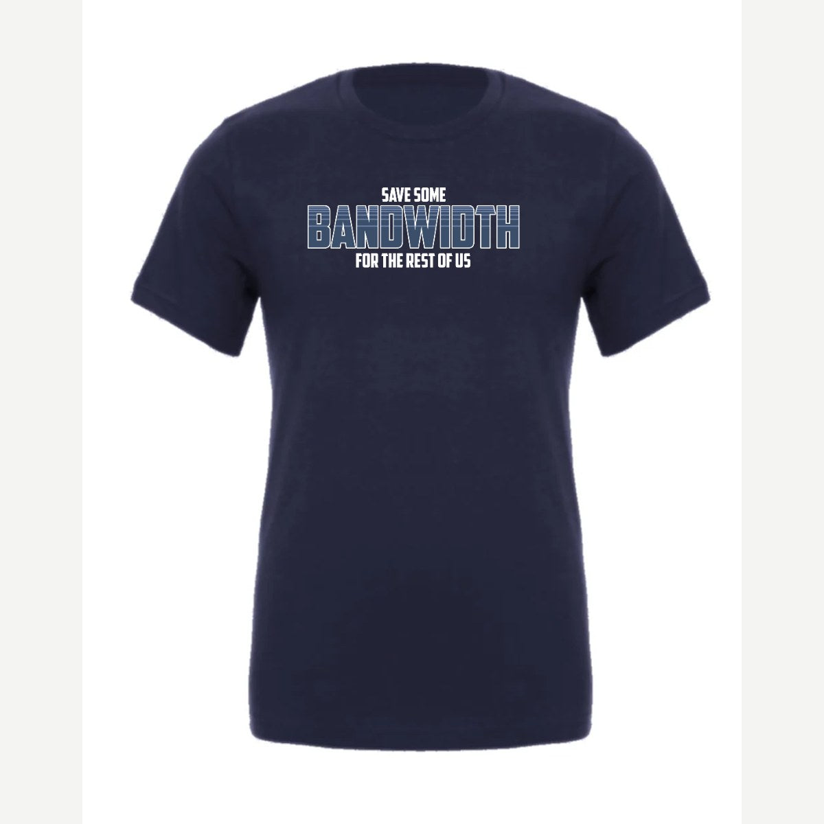 Bandwidth — Premium Tee / Navy