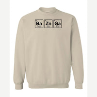 BaZnGa Periodic Elements — Crewneck Sweatshirt / Sand