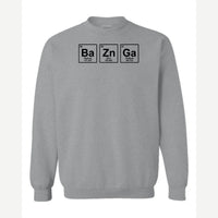 BaZnGa Periodic Elements — Crewneck Sweatshirt / Sport Grey