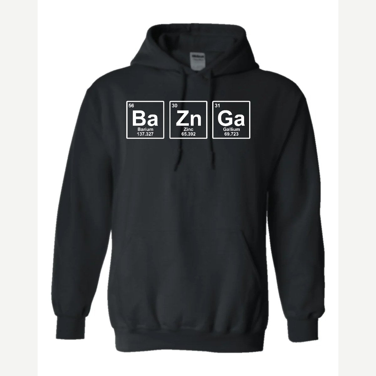 BaZnGa Periodic Elements — Hoodie / Black
