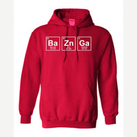 BaZnGa Periodic Elements — Hoodie / Red