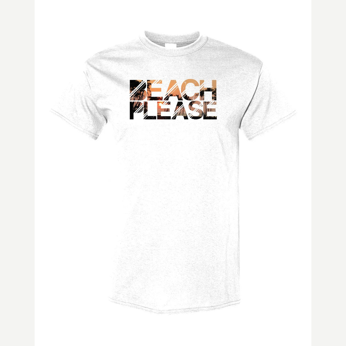 Beach Please — Classic Tee / White