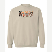 Beach Please — Crewneck Sweatshirt / Sand