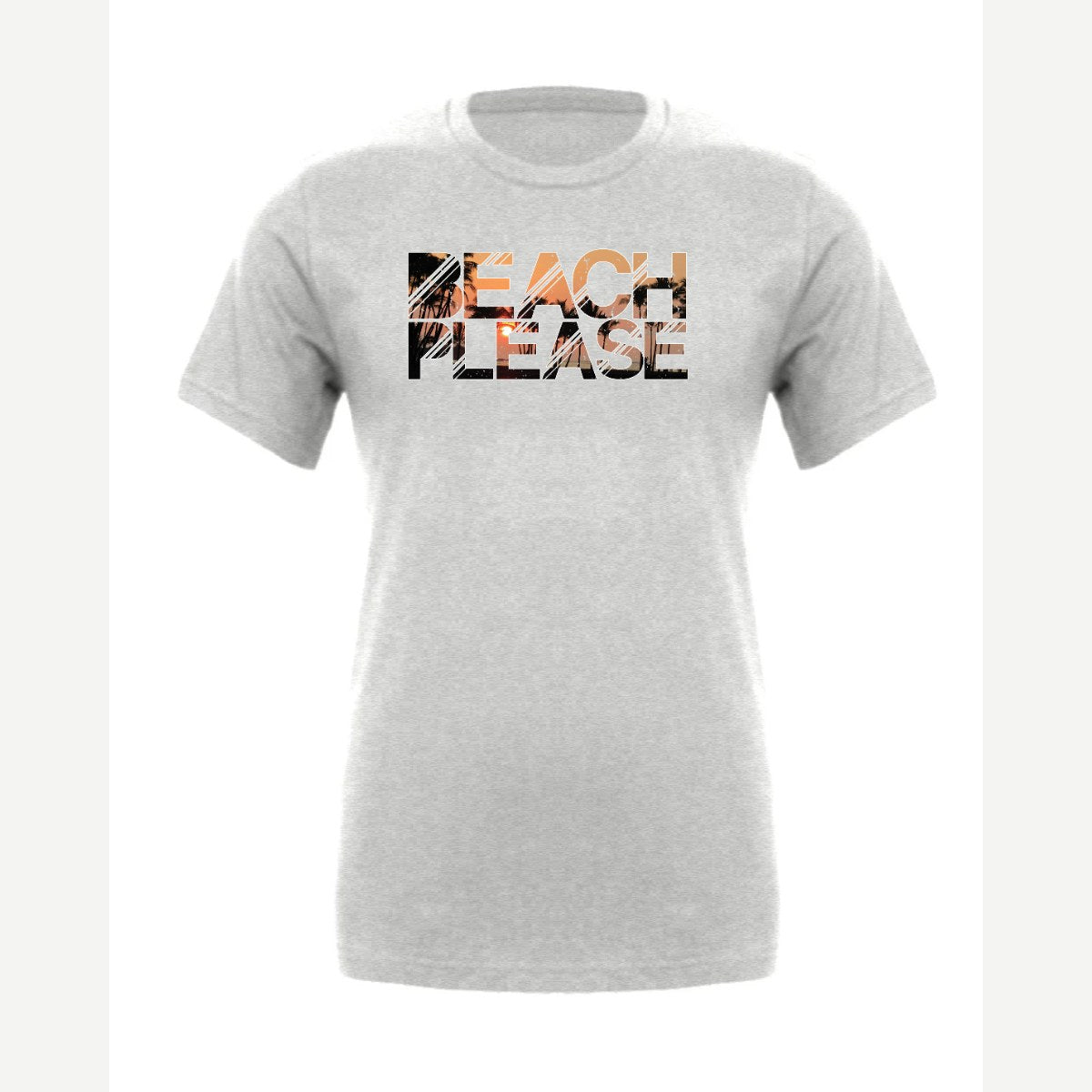 Beach Please — Premium Tee / Athletic Heather
