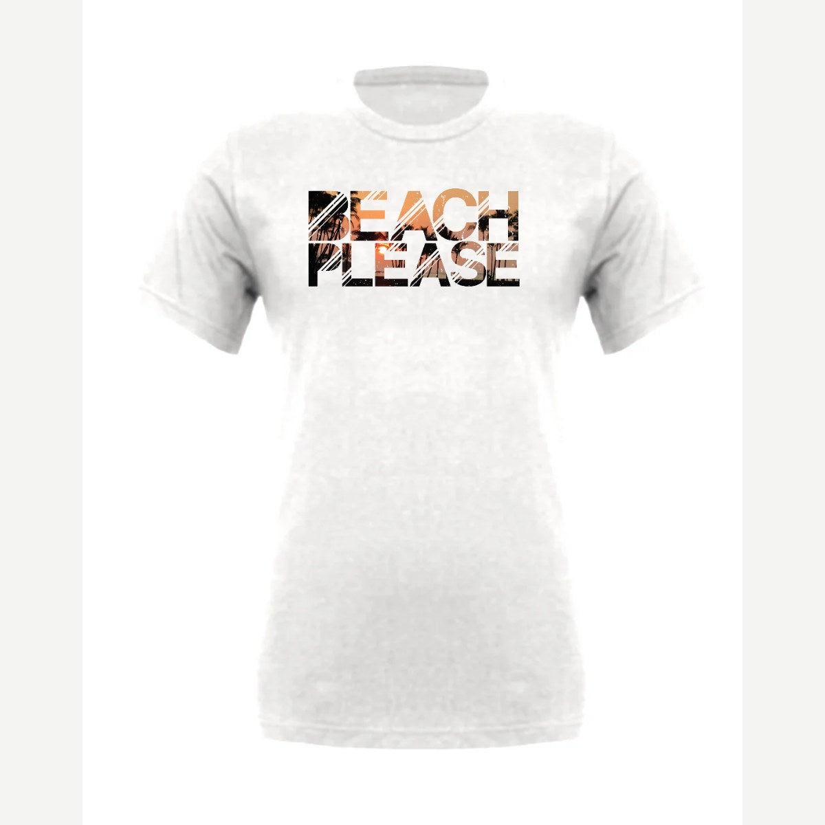 Beach Please — Premium Tee / White