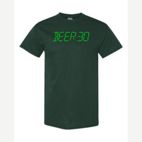 BEER:30 (Digital Clock) — Classic Tee / Forest Green