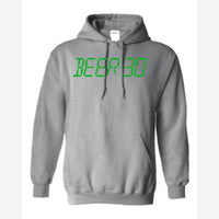 BEER:30 (Digital Clock) — Hoodie / Sport Grey