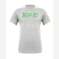 BEER:30 (Digital Clock) — Premium Tee / Athletic Heather
