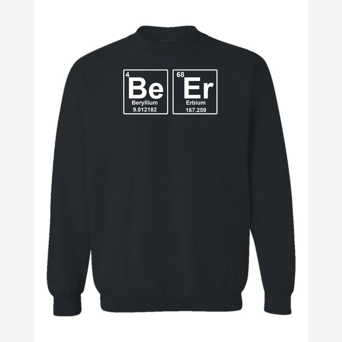 Beer Element — Crewneck Sweatshirt / Black