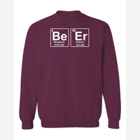 Beer Element — Crewneck Sweatshirt / Maroon